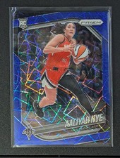 AALIYAH NYE 2025 Panini Prizm WNBA BLUE VELOCITY Las Vegas Aces RC #15 Rookie