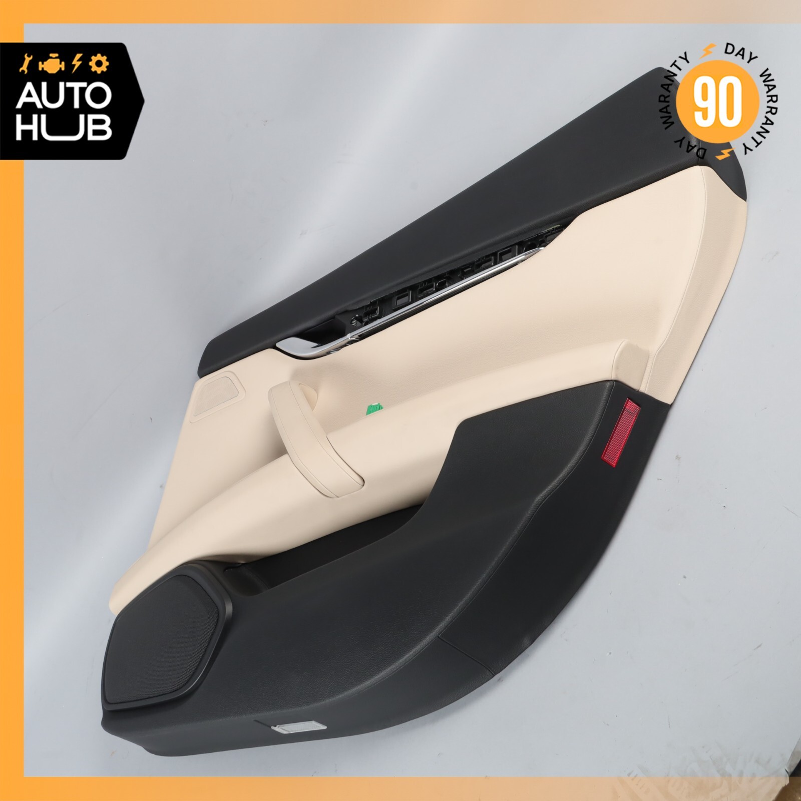 14-17 Maserati Quattroporte SQ4 M156 Rear Right Side Interior Door Panel OEM 69k