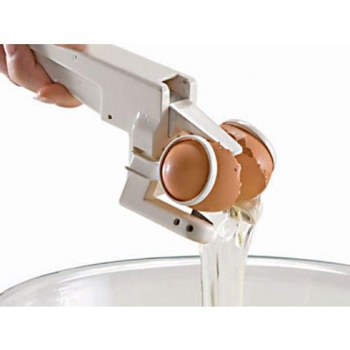 2 in 1 Hand Eierknacker Eigelb Weiß Separator Küche Lebensmittel Zubereitun…