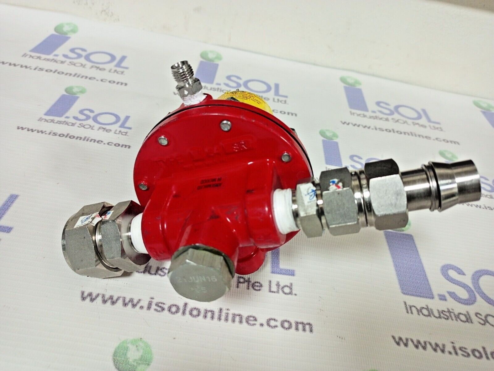 Fisher LP 810L high pressure gas regulator eBay