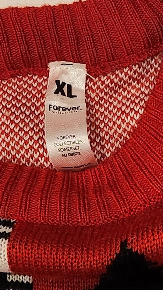 Chicago Bulls FOCO Forever Collectables Adulto XL Feo Navidad Suéter Foto 2 de 4