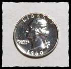 1960 WASHINGTON QUARTER Highly Reflective Gem PROOF    #26D14