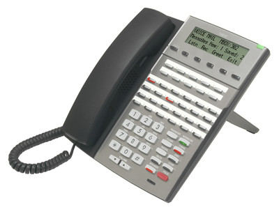 NEC 1090021 DSX 34B BL Display Tel (BK) Phone Black Refurbished 1 Year Warranty