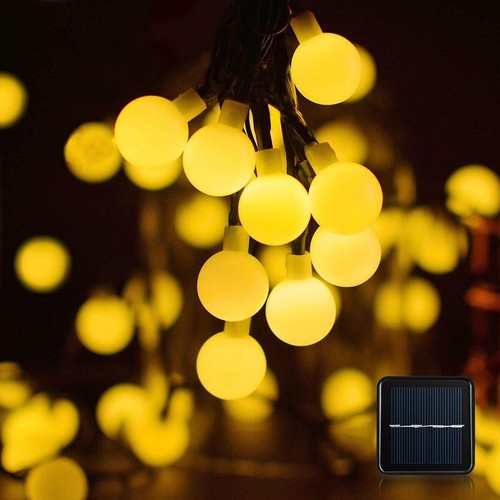 Solar String Lights Outdoor 100Led 49Ft Globe Lights for Garden Yard Christmas - Picture 33 of 47