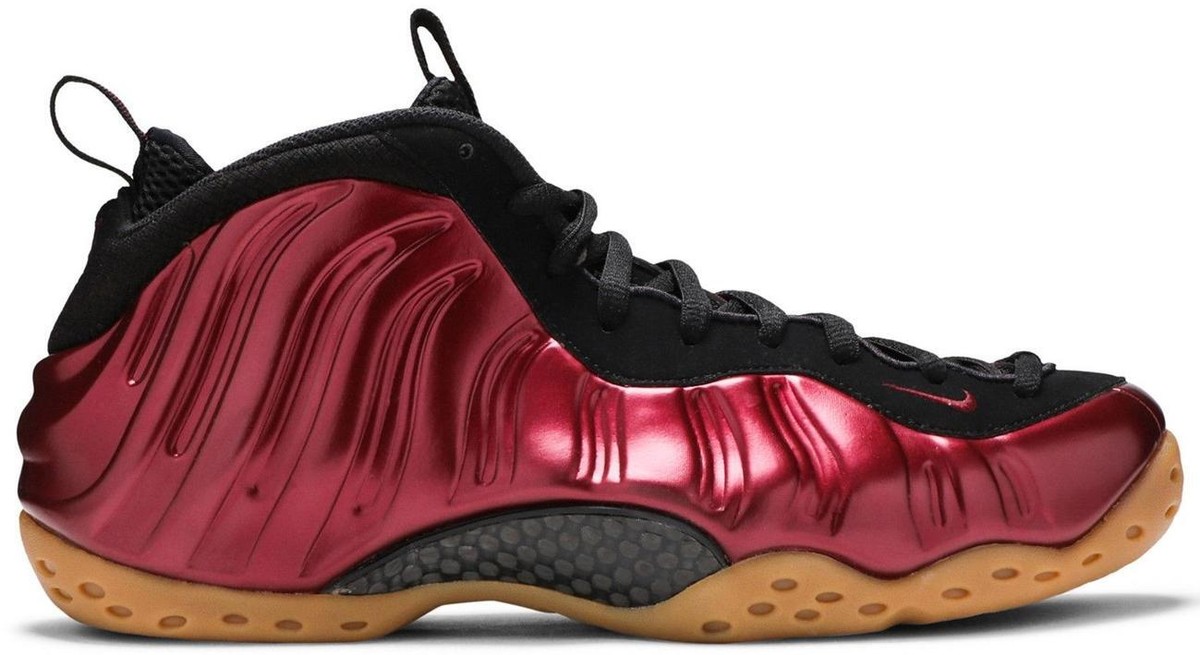 Nike Air Foamposite One Night Maroon Gum Men\'s Size 9.5 Used Exelent Nike Air Foamposite One Night Maroon for Sale | Authenticity  main image 3
