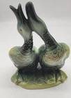 Vintage Hull Pottery Usa #94 Love Ducks Planter - Adorable! 9 3/4 Tall
