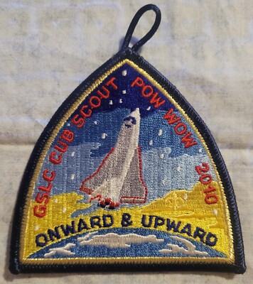 BSA Great Salt Lake Council Onward & Upward Pow Wow 2010 Patch