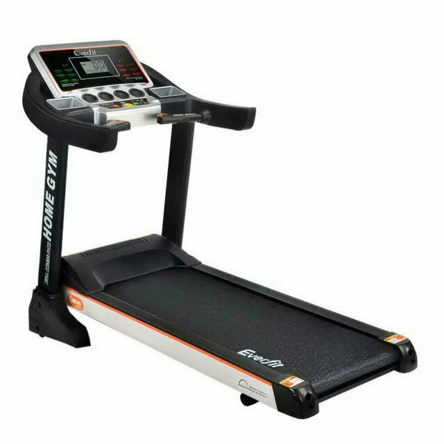 Everfit 450mm Belt Electric Treadmill - Black/White