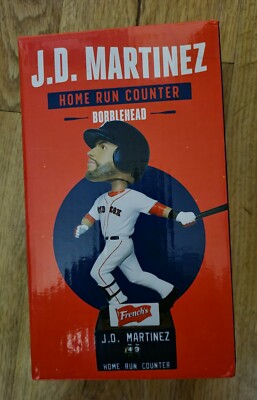 Boston Red Sox J.D. Martinez  HR-Counter  Bobblehead SGA 2019 New In Box