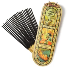 Song of India Hand-Rolled Temple Incense Sticks Sandalwood Floral 25 grams