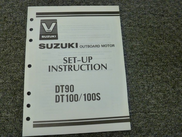Suzuki dt100 manual