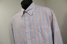 Tommy Hilfiger Dress Shirt Striped Long Sleeve VTG Button Up Mens Size XL
