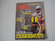 MOTOSPRINT 19/1982 CIMATTI GRINGO G1 R 50/GP NOGARO/CROSS BORGLOON/OREHOVA VAS
