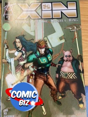 XIN JOURNEY OF THE MONKEY KING #2 (2003) 1ST PRINTING NOTO VARIANT ANARCHY