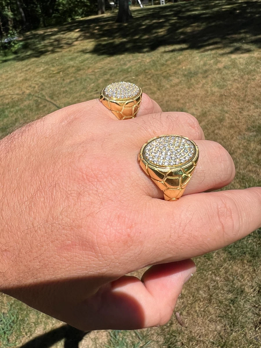 Mens nugget pinky best sale ring