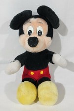 Vintage Mickey Mouse Plush Stuffed Animal Toy Doll, Walt Disney World Disneyland