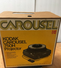 Kodak Carousel 750H Slide Projector See Pictures  Read Description parts repair
