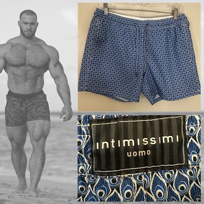 Intimissimi Swim Trunks 32-38'' waist 5'' inseam Gently worn Nylon blend textured