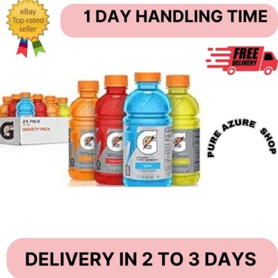Gatorade Classic Thirst Quencher Variety Pack  12 Fl Oz (Pack of 24)