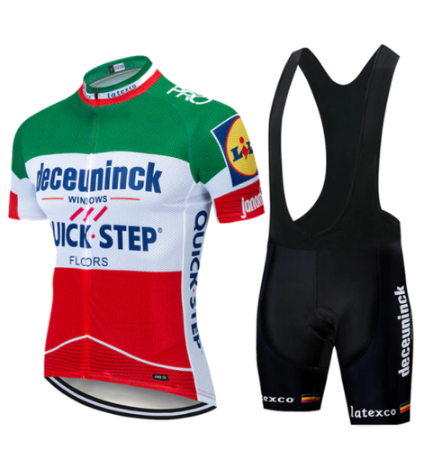 Completo ciclismo estivo 2021 LIDL abbigliamento maglia-salopette 20D Bib |  eBay
