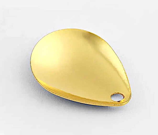 Hojas giratorias de metal para pesca - pez plano, solla, lubina, salmonete, lucio, perca Foto 2 de 3