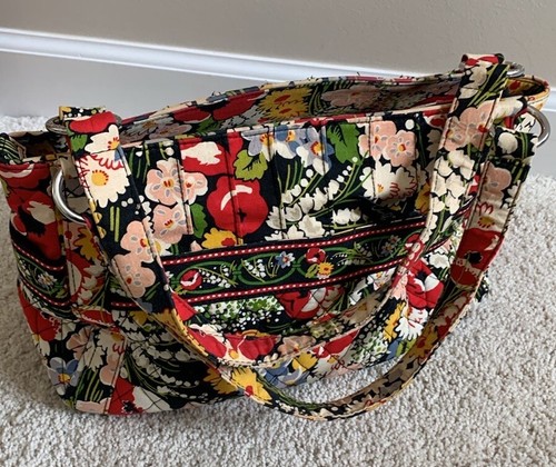 Vera Bradley poppy fields Satchel