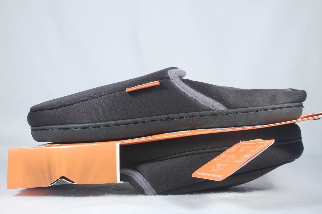 ThermaGear Men's Heated Slippers Size Large - 2 Heat Packs Included New With Tag