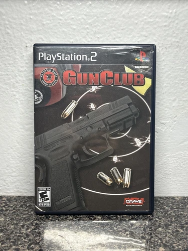 NRA Gun Club Playstation 2 PS2 Complete With Manual Tested Clean Authentic