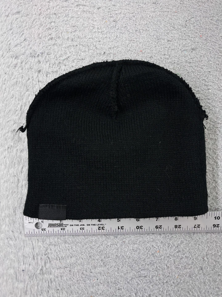 Gorro Mossy Oak Toque Para Hombres Talla Única Negro Tejido 100% Acrílico Caza Peces Campamento Foto 4 de 4