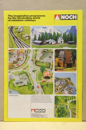 catalogo noch modell plastico ferroviario locomotiva treno stazione ferrovia - Picture 2 of 4