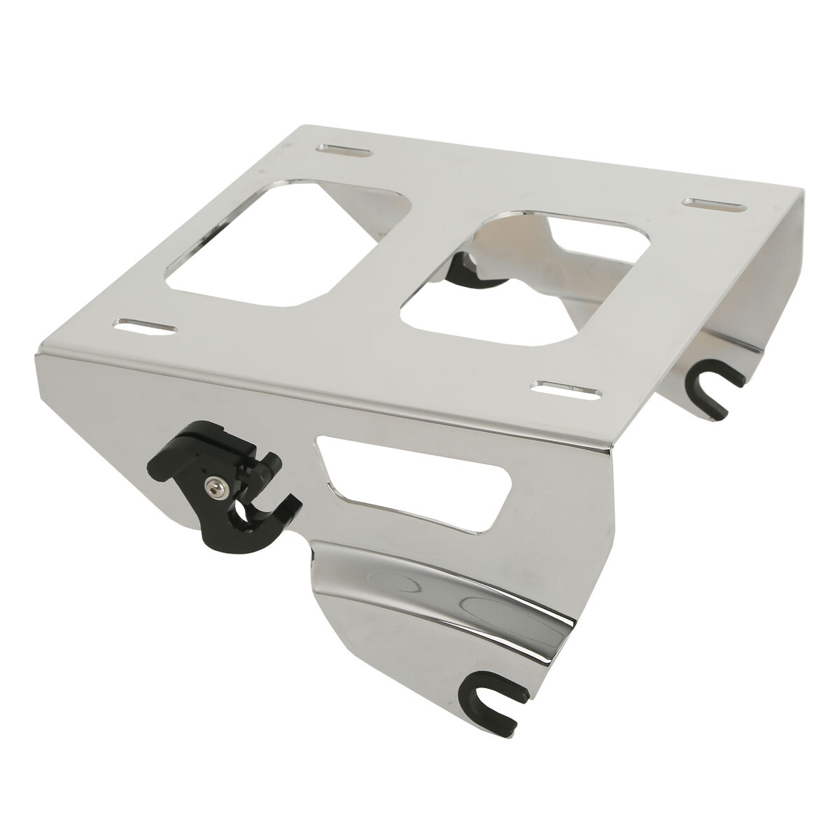 Matte 5.5" Razor Trunk Pad Solo Rack Fit For Harley Touring Road Glide 14-25