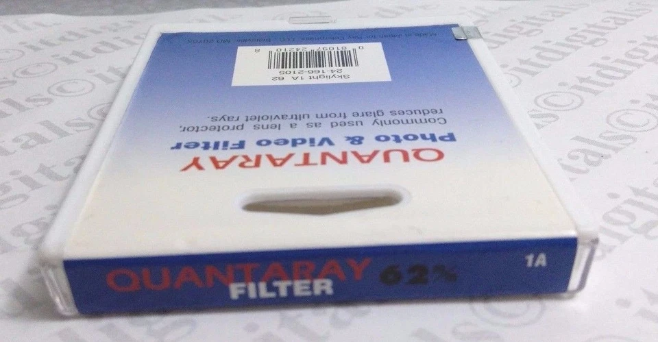 62mm Skyligth 1A Glass Lens Filter 62 mm Japan Quantaray SL-1A Sky 1A 241662105 - Image 3 of 3