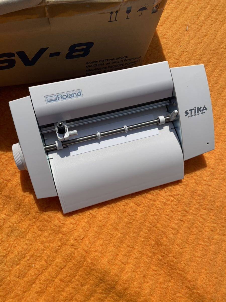 Roland STiKA SV-8 Cutting Machine Design Cutter White | eBay