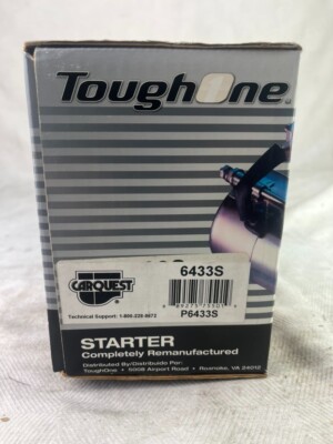 ToughOne Carquest Completely Remanufactured Starter Motor 6433S