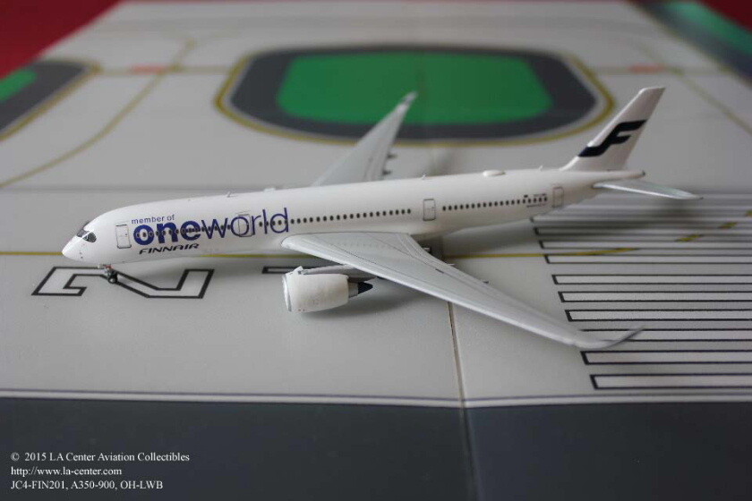 航空機・ヘリコプター 1/400 Finnair A350-900(OH-LWA) JCWings JC Wing Finnair Airbus A350-900 One World Diecast Model 1