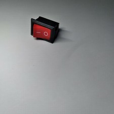 5PCS SPST Mini Rocker Switch 2-Pin ON-OFF 125VAC/10A 250VAC/6A KCD1 - USA SELLER