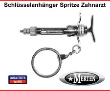 Schlüsselanhänger Spritze -  Zahnarzt  Injektionsspritze -Zahnarzthelferin
