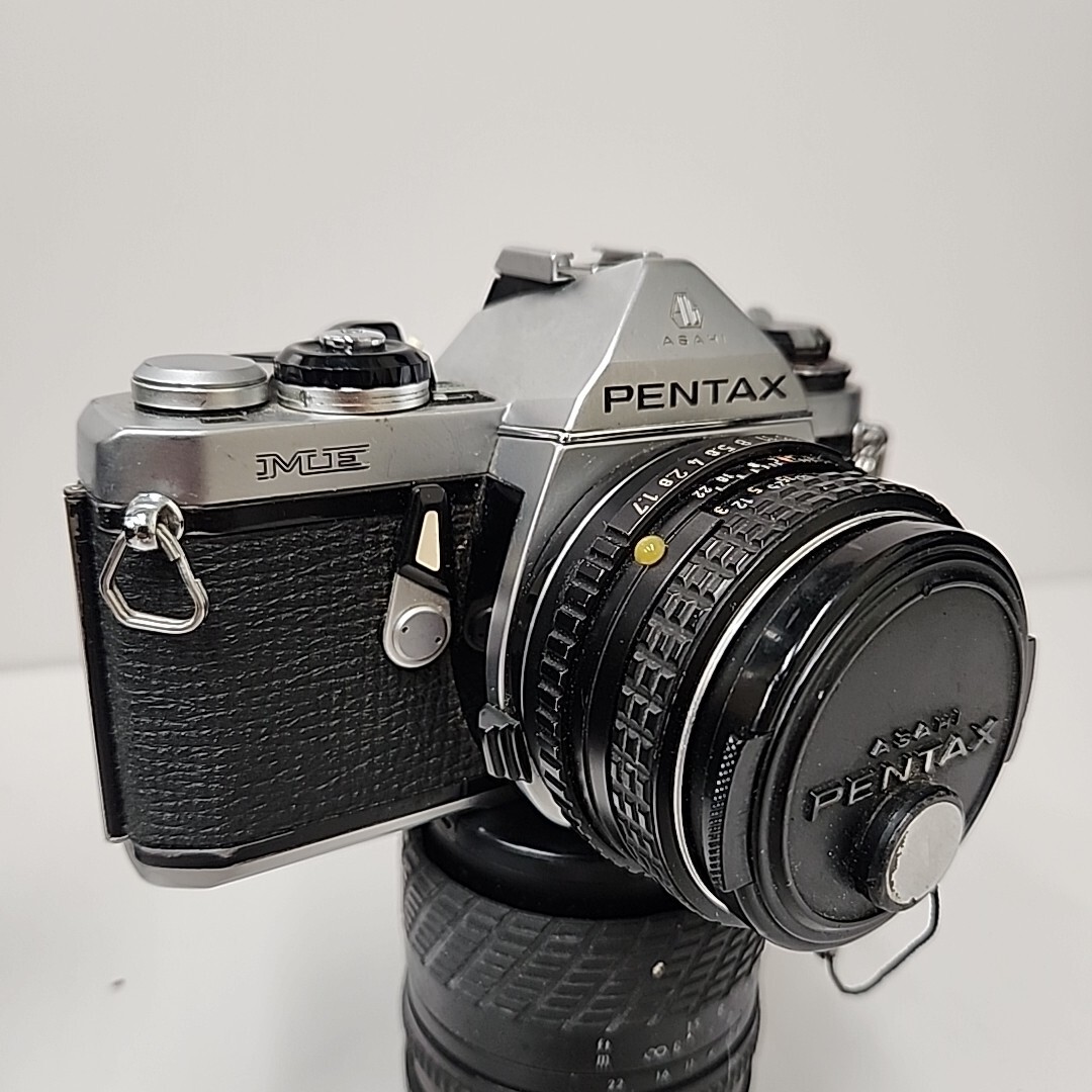 フィルムカメラ PENTAX ME smc 1:1.7 50mm / 1:3.5 28mm フィルムカメラ PENTAX ME smc 1:1.7 50mm / 1:3.5 28mm Asahi