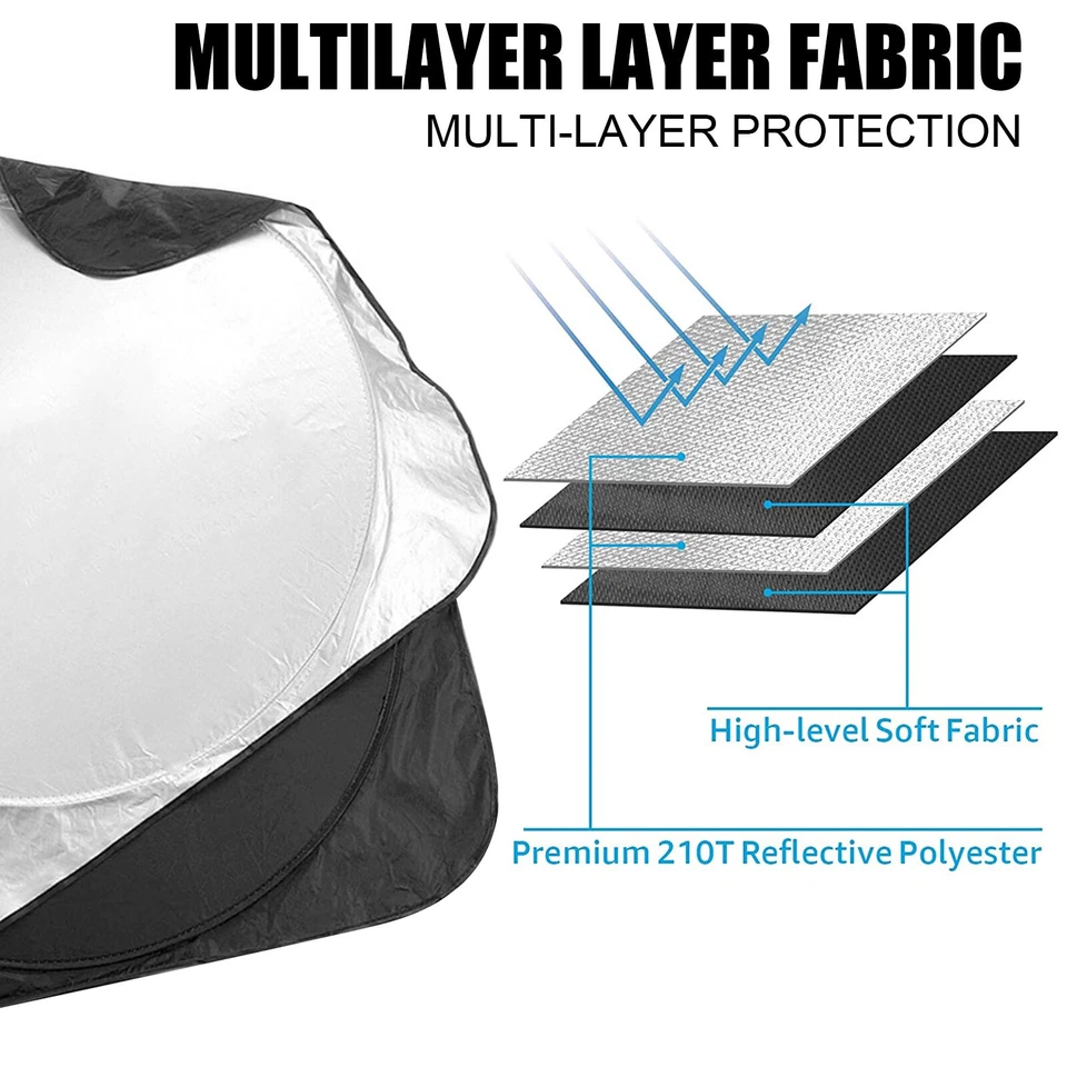 Parabrisas de coche Dodge Durango 2002-2024 parasol protector delantero accesorios Foto 4 de 4