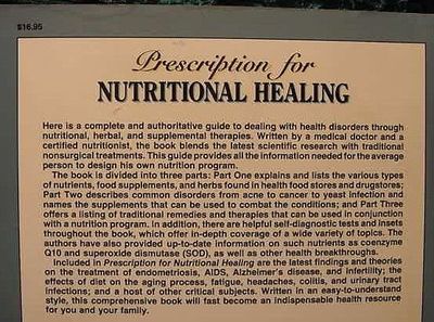 健康・医学 NUTRITIONAL HEALING Prescription for Nutritional Healing, Sixth Edition: A