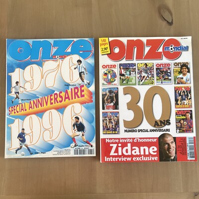 1996 ONZE MONDIAL n°84 1976 -1996 SPECIAL ANNIVERSAIRE 20 ANS DE FOOT LES VERTS EUR 6,99 - FR