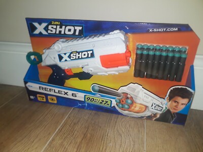 x shot reflex 6 / 16 Darts dabei