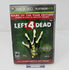 Left 4 Dead GOTY Edition (Xbox 360) - CIB - Platinum Hits - Clean Disc - Tested
