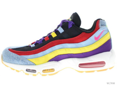 yellow and purple air max 95