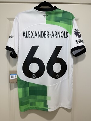 Alexander-Arnold #66 Men's MEDIUM Nike Liverpool FC Away Jersey