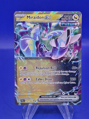 Temporal Forces Miraidon ex 122/162 Double Rare Pokemon English NM | eBay