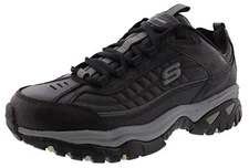 SKECHERS MEN'S ENERGY- AFTERBURN 50081EW/BBK 2E WIDE WIDTH ROAD RUNNING SHOES