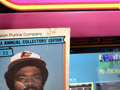 1984 Topps Ralston Purina 1st Ann CE Uncut Sheet Rose Schmidt Brett Nolan Reggie - Picture 4 of 7