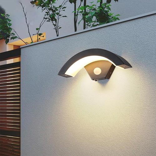 LED Außenleuchte mit Bewegungsmelder Wandleuchte Außenlampe Wandlampe Leuchte DE - Bild 14 von 17