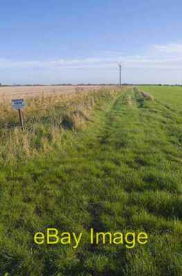 Photo 6x4 Private farm track off Maisdyke Lane, Fleet. Looking west. c2005